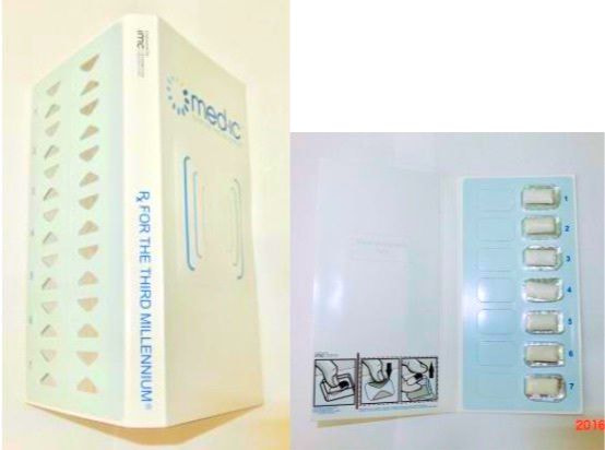 服薬アドヒアランス 電子式モニター  MED-ic  IMC社 JBHI 日本バイオハイテクノロジーズ